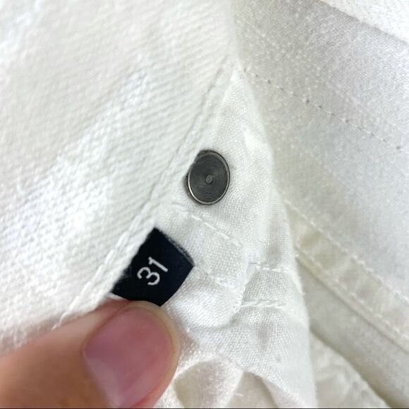 RAIF Adelberg High Rise Bermuda Cut-Off Shorts 31 - Picture 6 of 7